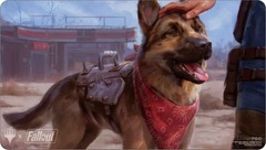 UP PLAYMAT - MTG FALLOUT DOGMEAT, EVER LOYAL
